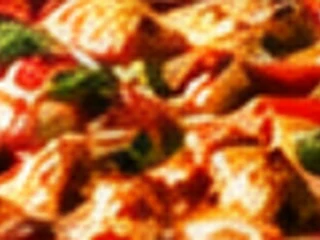 Pizza cu pui Devilled