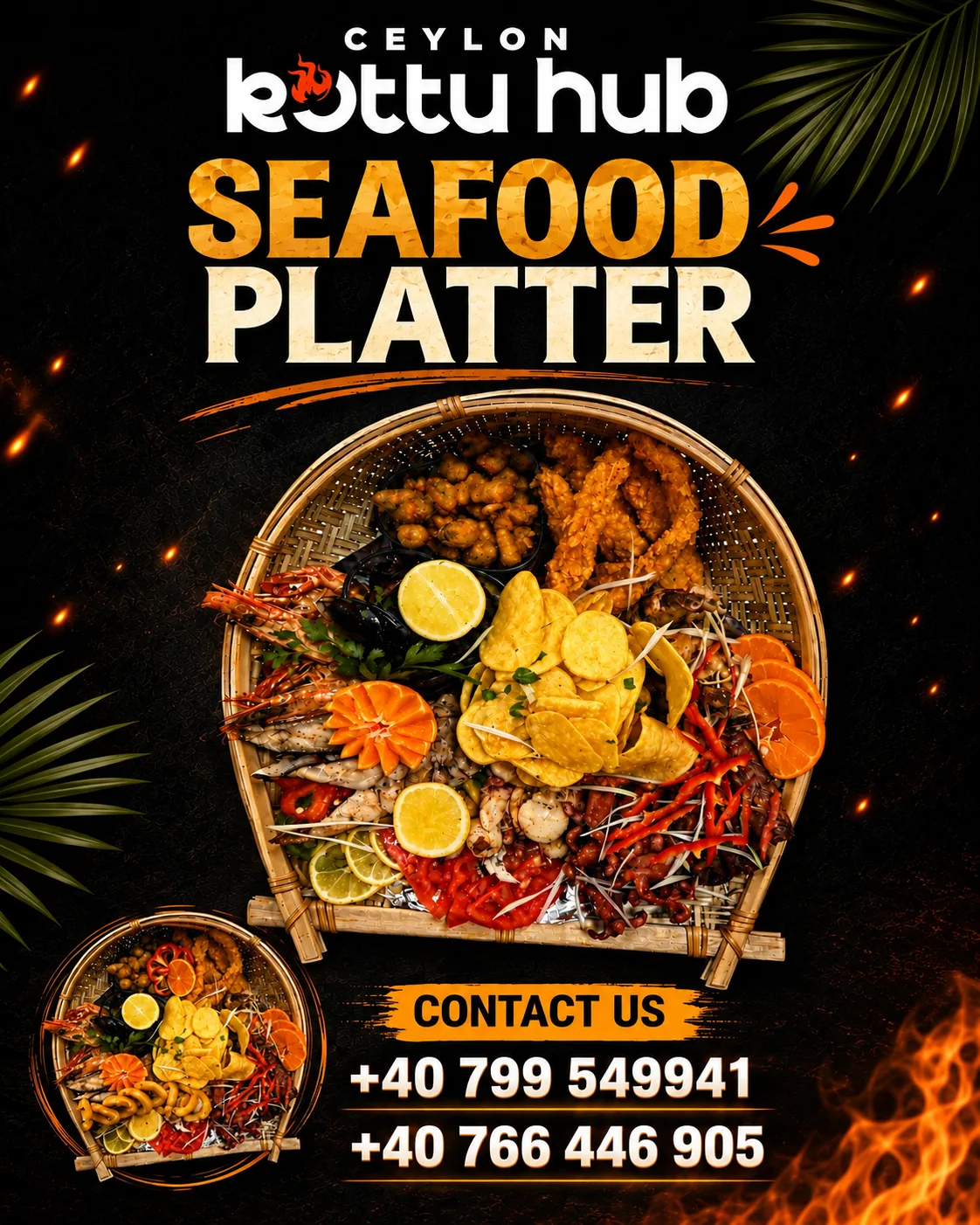 CKH seafood platter poster