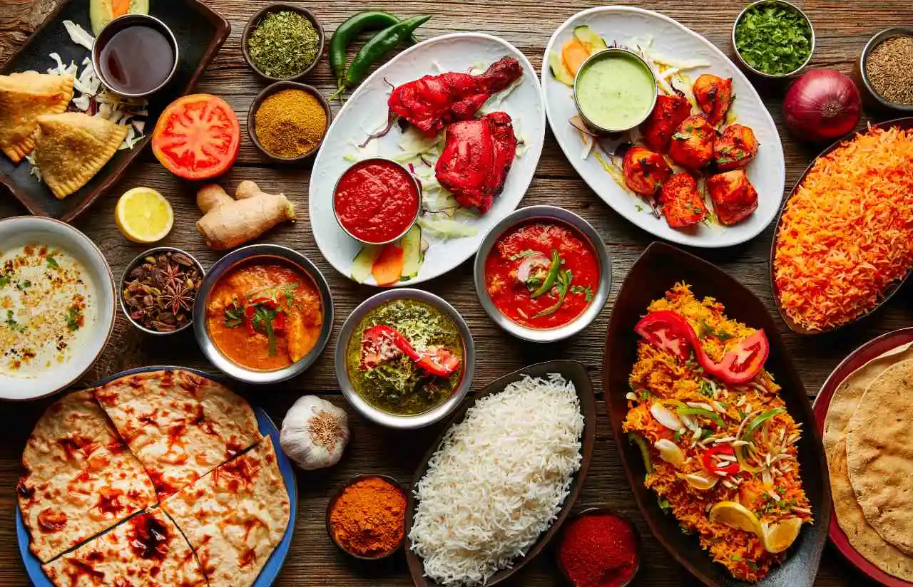 Selecție de preparate din Sri Lanka